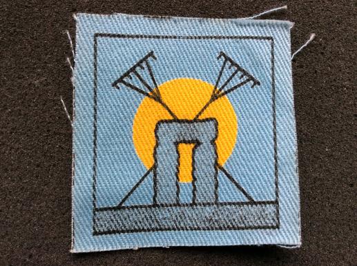 Gradia Militaria -  WW2 era Wiltshire Cadet Force Printed formation sign