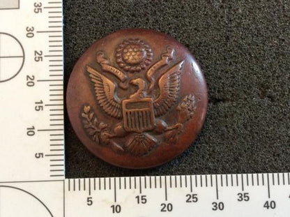 Gradia Militaria -  WW1 Large 27mm Bronze U.S Army Button