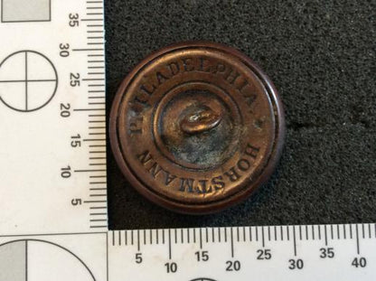 WW1 Large 27mm Bronze U.S Army Button