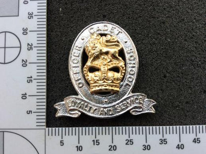 Gradia Militaria -  Australian Army Officer cadet School Anodised Collar badge