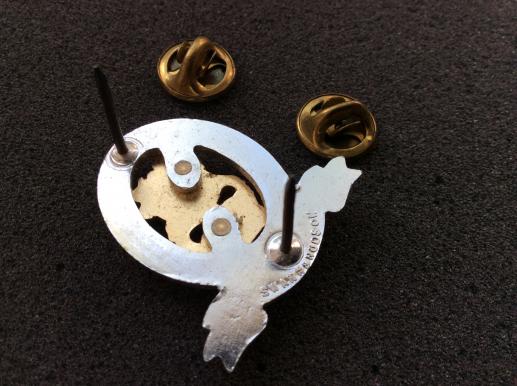 Australian Army Officer cadet School Anodised Collar badge