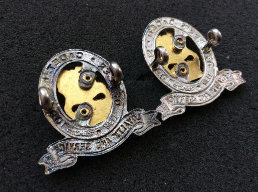 Australian Officer Cadet School Collars 1953-60 By Stokes