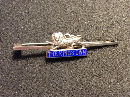 Gradia Militaria -  The Kings Own Royal Regiment Silver Tie pin or Sweetheart