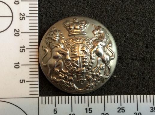 Gradia Militaria -  QVC White Metal Volunteers General Service Button
