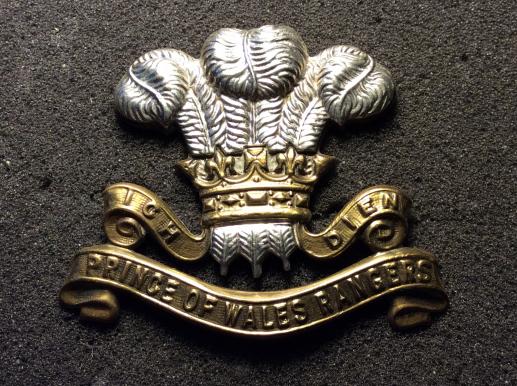 Gradia Militaria -  WW2 Canadian The Prince Of Wales Rangers ( MG) Cap badge