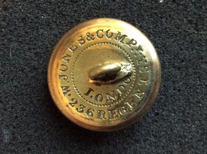 Victorian Naval Officers Button By W.JONES & COMP