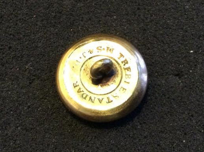 QVC Royal Navy Gilt Button By M.S & J.D TREBLE STANDARD
