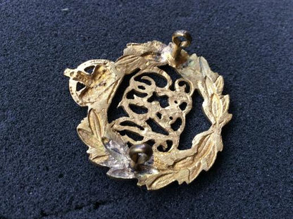 British Indian Army Forage Cap Badge