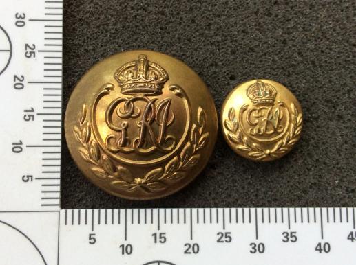 Gradia Militaria -  WW2 Indian Army Brass Buttons (1924-47)