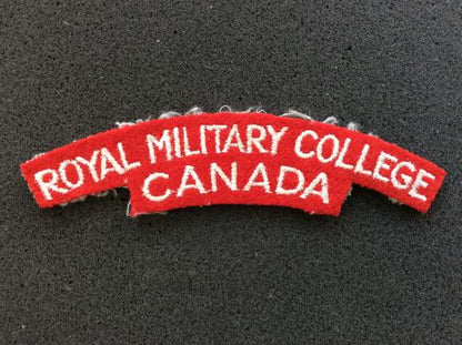 Gradia Militaria -  ROYAL MILITARY COLLEGE CANADA Shoulder Title