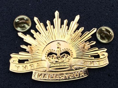 Australian Military Forces Current issue Rising Sun Hat badge