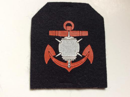 Gradia Militaria -  French Navy mine layers trade badge