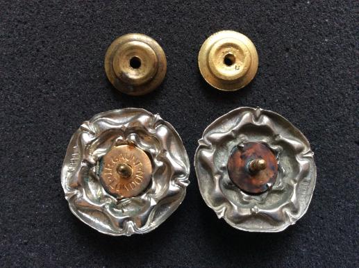 British 49th Division Metal Sleeve formation signs