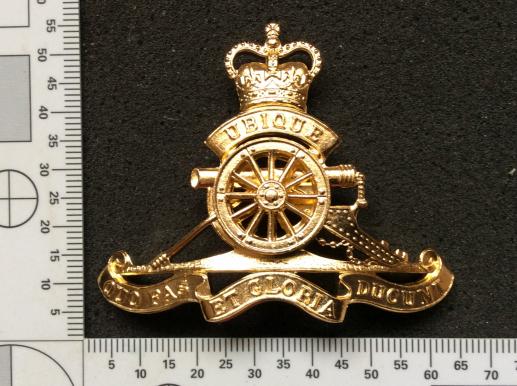 Gradia Militaria -  Royal Australian Artillery ( RAA)  Anodised Hat badge