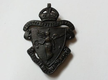 Gradia Militaria -  Australian Melbourne university Regiment Cap badge 1930/42