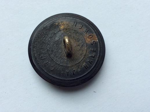 Blackburn Police Black Button circa 1900