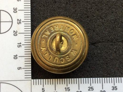 QVC Canada Cadet Brass Button circa 1895