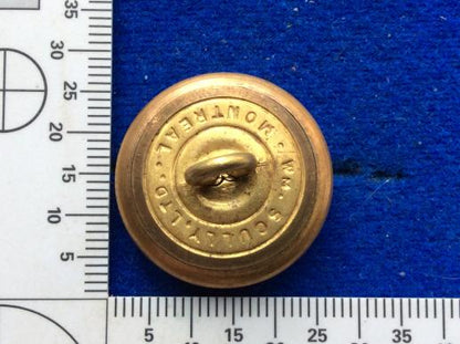 K/C Canada Cadets Gilt Button