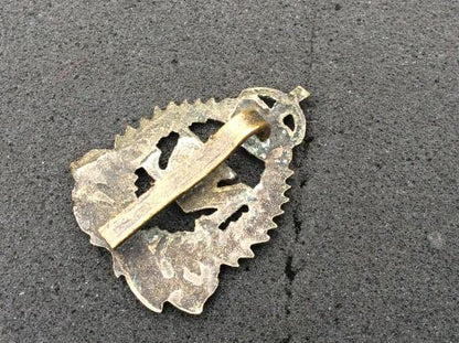 WW1/2 New Zealand General Service ONWARD Cap badge