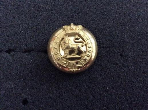 Gradia Militaria -  QVC Royal Dragoon‚Äôs Officers 2 part Gilt Button