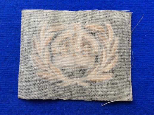 WW2 Printed Warrant Officer class II Sleeve badge
