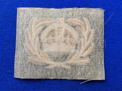 WW2 Printed Warrant Officer class II Sleeve badge