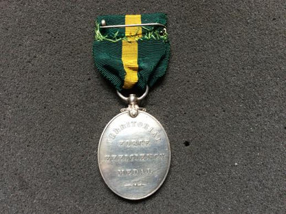 T.F.E Medal (1908-21) to 7575 SJT G.E. PUCKLE 5th LONDONS