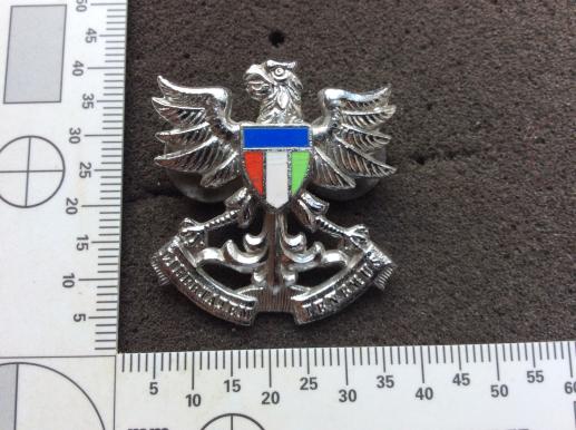 Gradia Militaria -  South African Regiment North Natal Cap badge