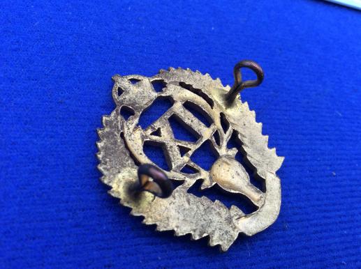 WW2 9th ( Wellington East Coast Rifles) Regt Officers Cap badge