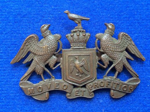 Gradia Militaria -  WW1 NZ 8th ( South Canterbury) Mounted Rifles O.S.D cap badge