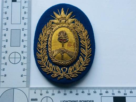 Gradia Militaria -  Argentinian Officers Cavalry School Bullion Cap badge