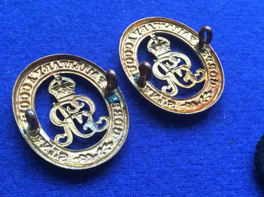 Corps Of Military Accountants Officers Collar badges