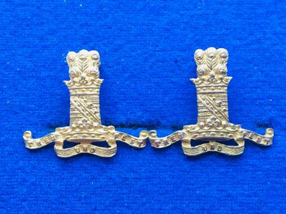Gradia Militaria -  Post 1914 The 11th Prince Alberts Own Hussars Officers Collars