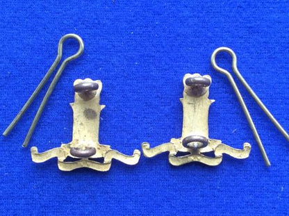 Post 1914 The 11th Prince Alberts Own Hussars Officers Collars