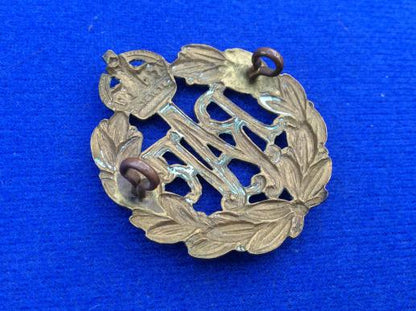 WW2 Royal Air Force Other Ranks Brass Cap Badge