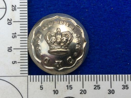 Gradia Militaria -  QVC The Queens Own Oxfordshire Yeomanry Cavalry Button