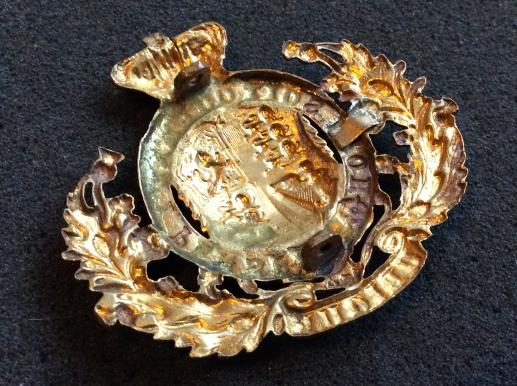 Victorian Royal Engineers waist belt clasp badge