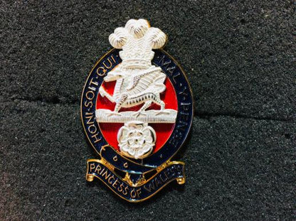 Gradia Militaria -  PWRR Officers number 1 Dress Cap badge