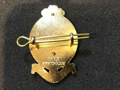 PWRR Officers number 1 Dress Cap badge