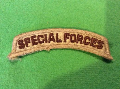 Gradia Militaria -  US Army SPECIAL FORCES desert pattern Shoulder title