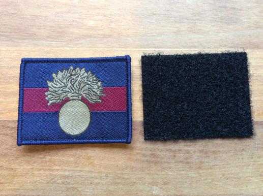 Grenadier Guards Cloth Sleeve/ helmet Velcro backed badge