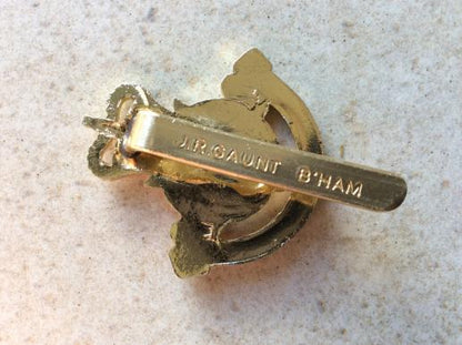 The Leicestershire & Derbyshire Yeomanry Anodised Cap badge