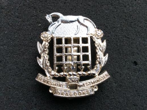 Gradia Militaria -  The Berkshire & Westminster Dragoon‚Äôs Anodised Cap badge