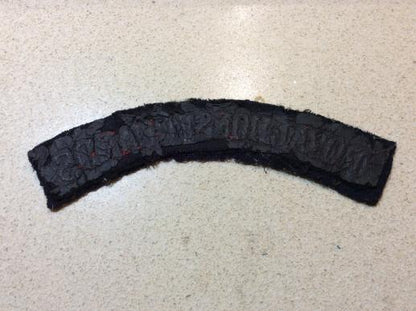 WW2 ROYAL HORSE GUARDS Cloth Shoulder Title