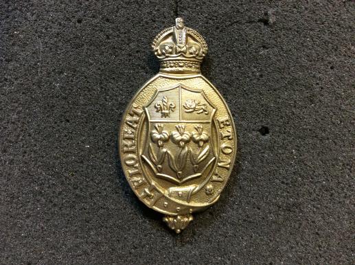 Gradia Militaria -  Eton university O.T.C cap badge