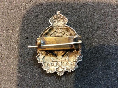 WW1 Canadian 242nd Forestry Battalion Officers Collar badge