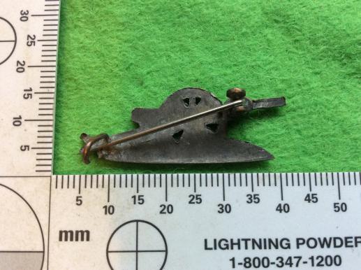 75mm Field Gun Sweetheart brooch