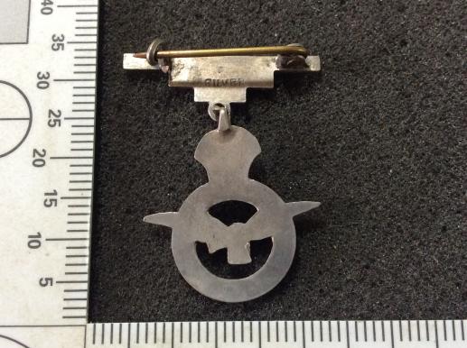 Post 1918 RAF ‚ per Ardua Ad Astra‚silver & enamel Sweetheart