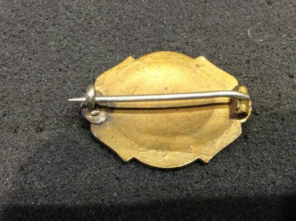 Boer/WW1 Royal Navy white faced enamel Sweetheart