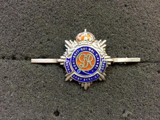 Gradia Militaria -  WW2 Royal Army Service Corps ( RASC) Silver Sweetheart/ tie pin